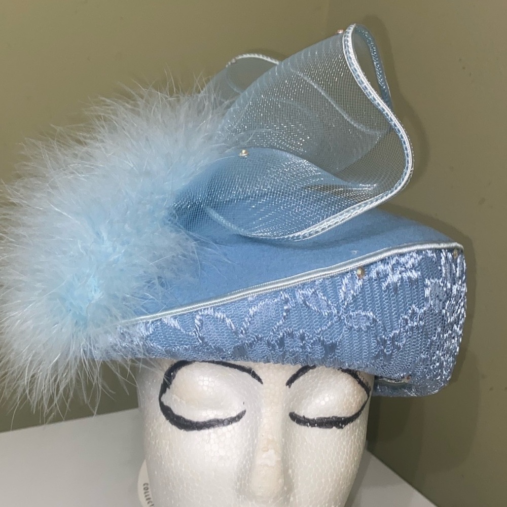 NWT Baby Blue Wool Hat by Mr. HI’s